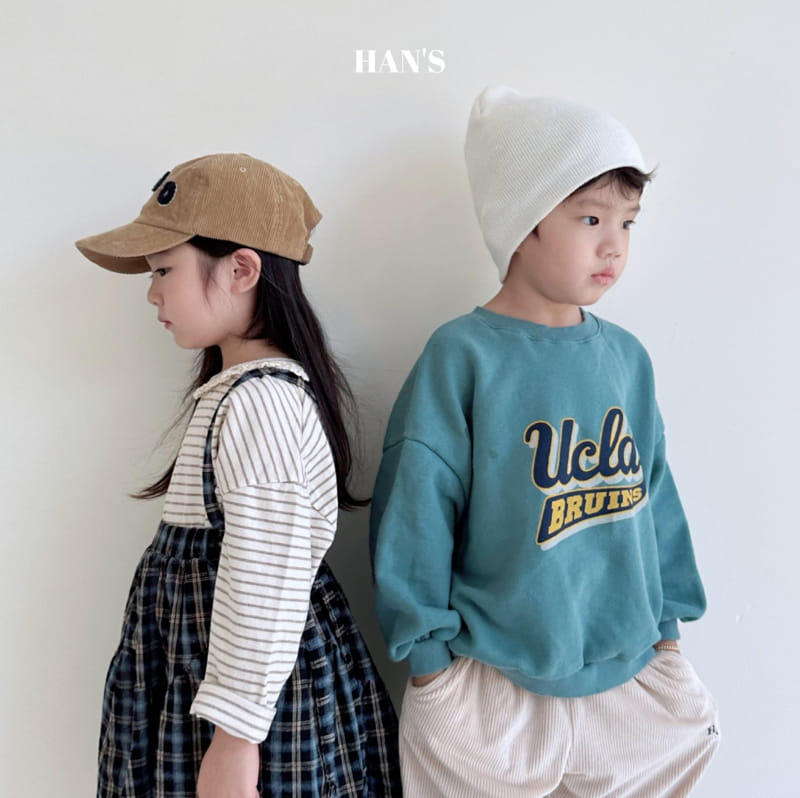 Han's - Korean Children Fashion - #discoveringself - Brus Sweatshirt - 11