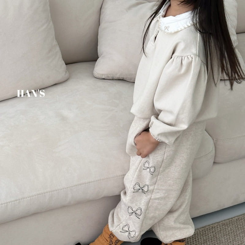 Han's - Korean Children Fashion - #discoveringself - Ribbon Pants - 8