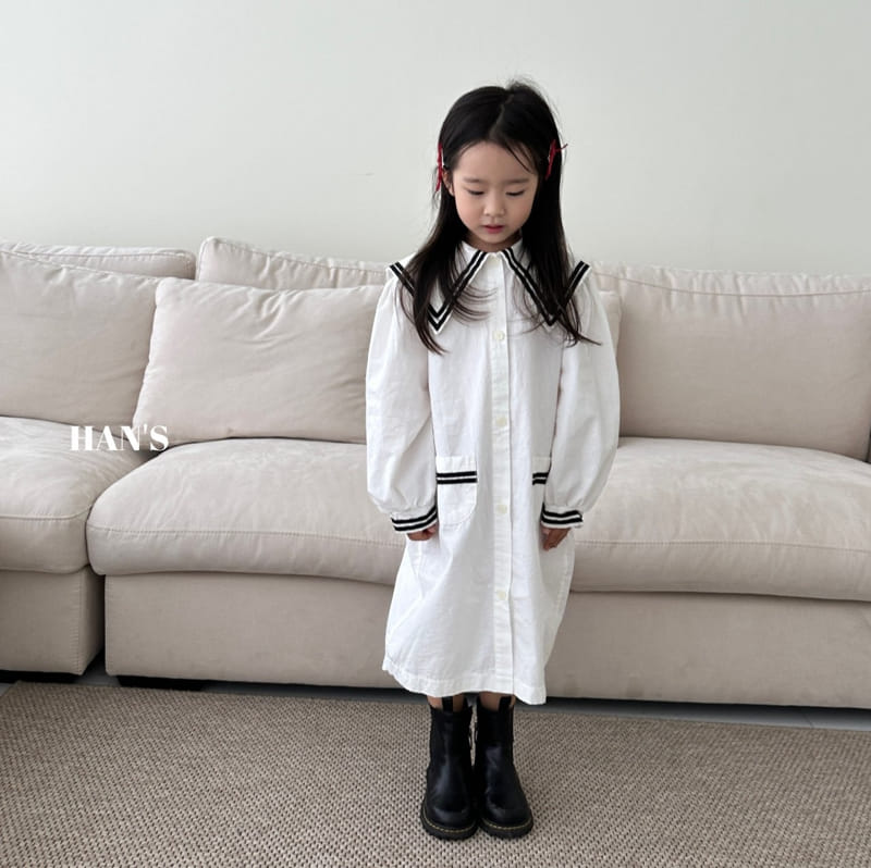 Han's - Korean Children Fashion - #designkidswear - Sailor One-piece - 4