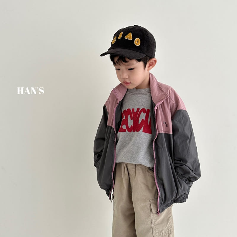 Han's - Korean Children Fashion - #fashionkids - Block Zip-up - 6