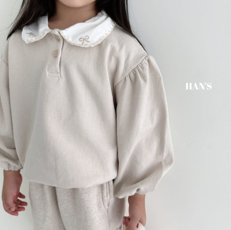 Han's - Korean Children Fashion - #fashionkids - Collar Shirring Tee - 11
