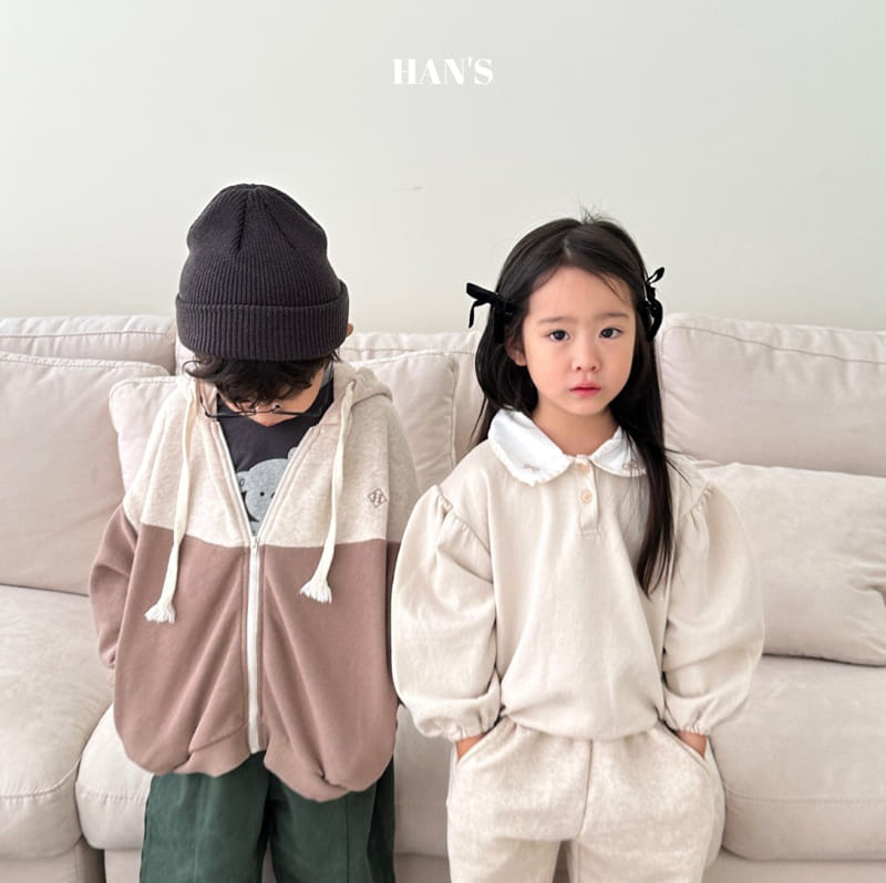 Han's - Korean Children Fashion - #kidsshorts - Collar Shirring Tee - 12