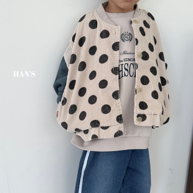 Han's - Korean Children Fashion - #kidsstore - Rib Dot Vest - 3