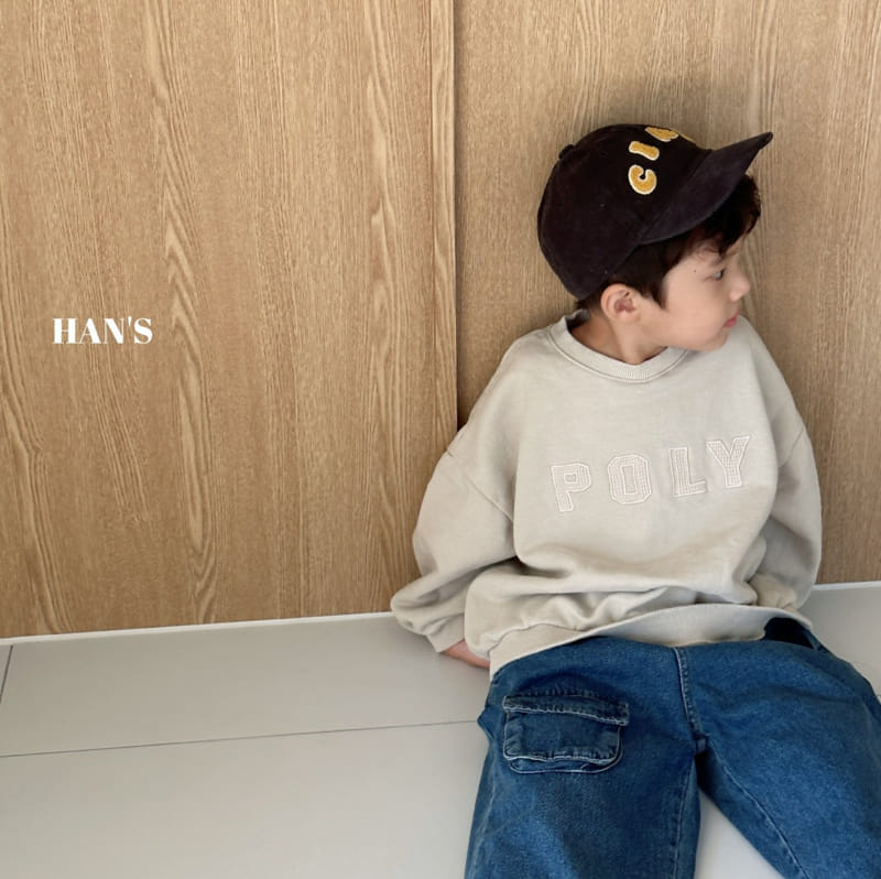 Han's - Korean Children Fashion - #kidsstore - Poly Sweatshirt - 8