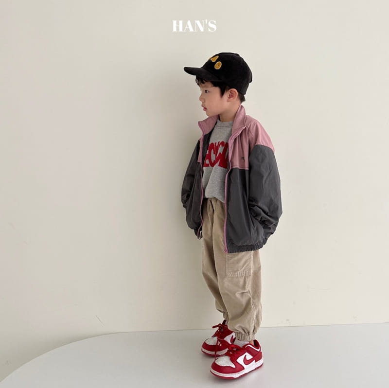 Han's - Korean Children Fashion - #kidzfashiontrend - Block Zip-up - 9