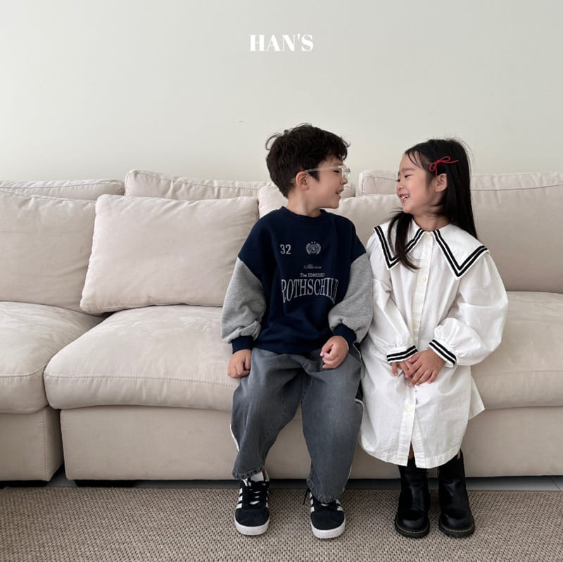Han's - Korean Children Fashion - #kidzfashiontrend - Sailor One-piece - 8