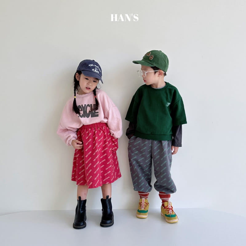 Han's - Korean Children Fashion - #littlefashionista - Music Sweatshirt - 8