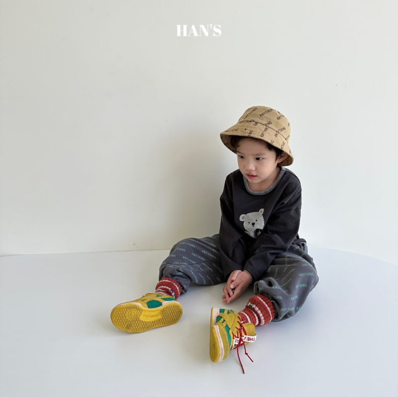 Han's - Korean Children Fashion - #Kfashion4kids - Oing Bear Tee - 4