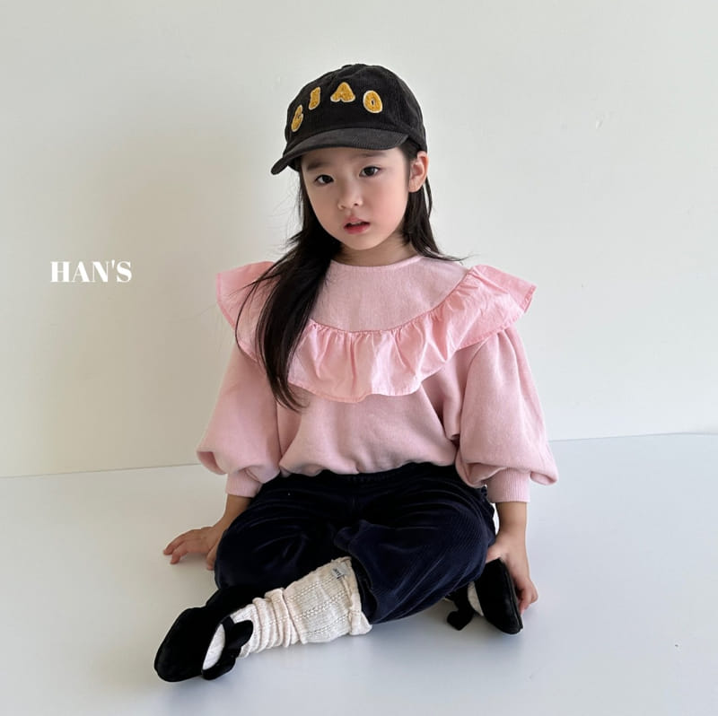 Han's - Korean Children Fashion - #littlefashionista - Pure Frill Sweatshirt - 3