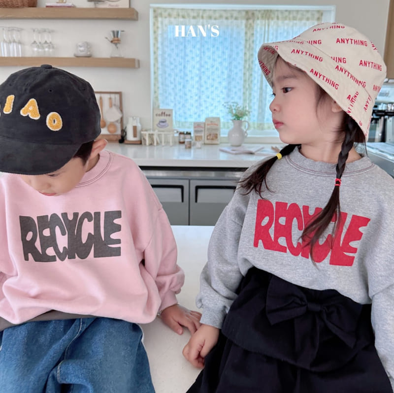 Han's - Korean Children Fashion - #magicofchildhood - Recycle Sweatshirt - 3