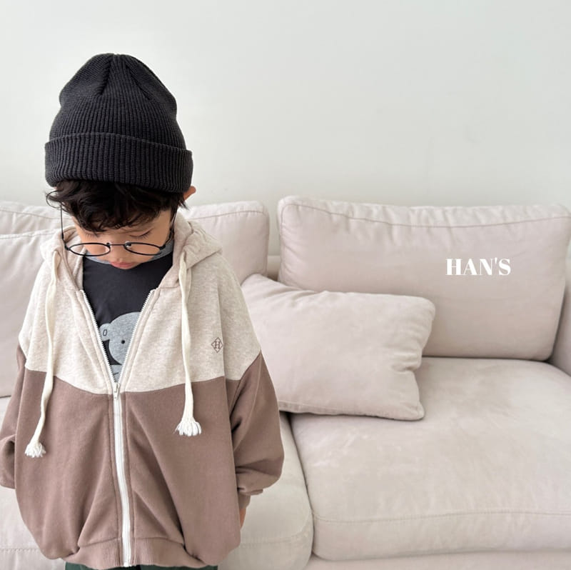 Han's - Korean Children Fashion - #magicofchildhood - V Corn Hoody Zip-up - 9