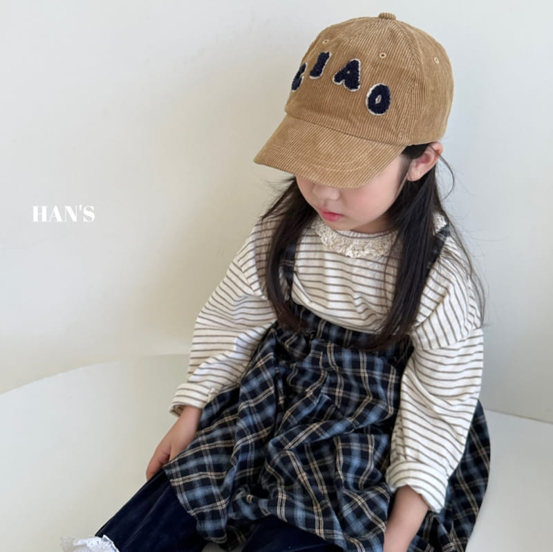 Han's - Korean Children Fashion - #minifashionista - Blan Dungarees Skirt - 11