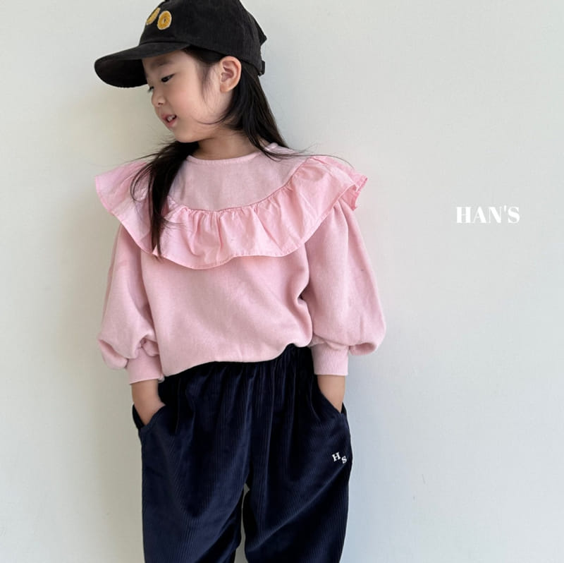 Han's - Korean Children Fashion - #prettylittlegirls - Pure Frill Sweatshirt - 6