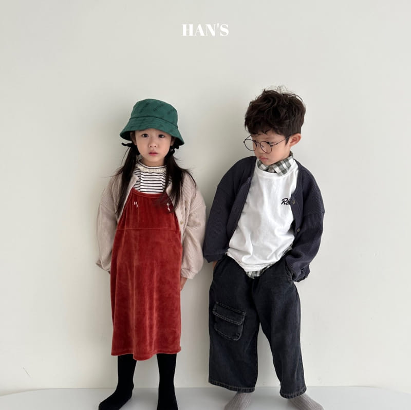 Han's - Korean Children Fashion - #stylishchildhood - Stripes Lace Tee - 11