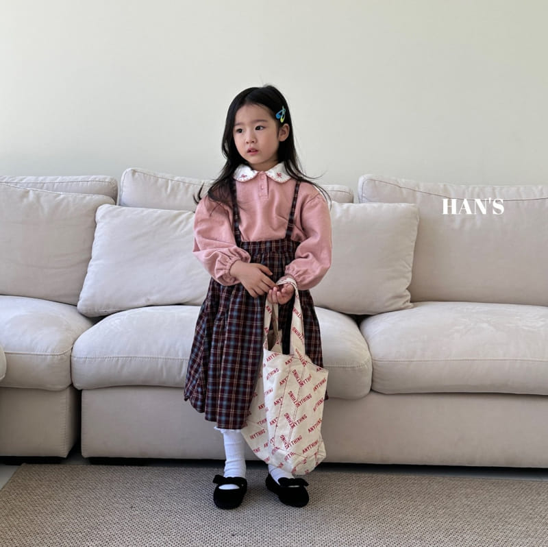 Han's - Korean Children Fashion - #stylishchildhood - Collar Shirring Tee - 6