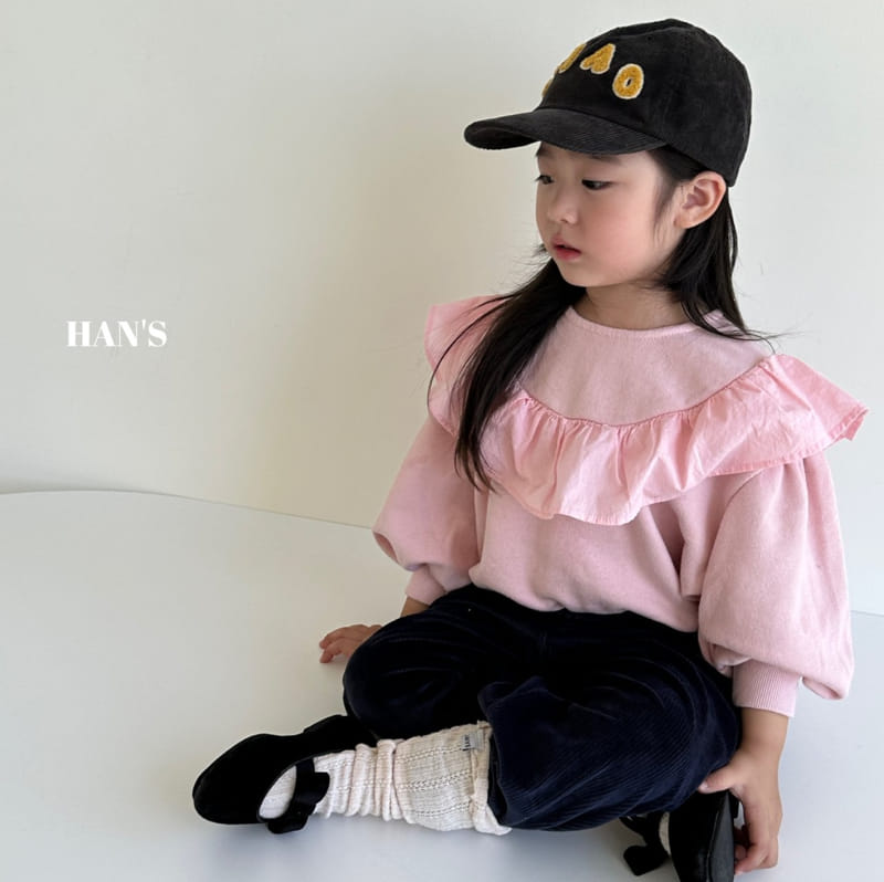 Han's - Korean Children Fashion - #toddlerclothing - Pure Frill Sweatshirt - 8