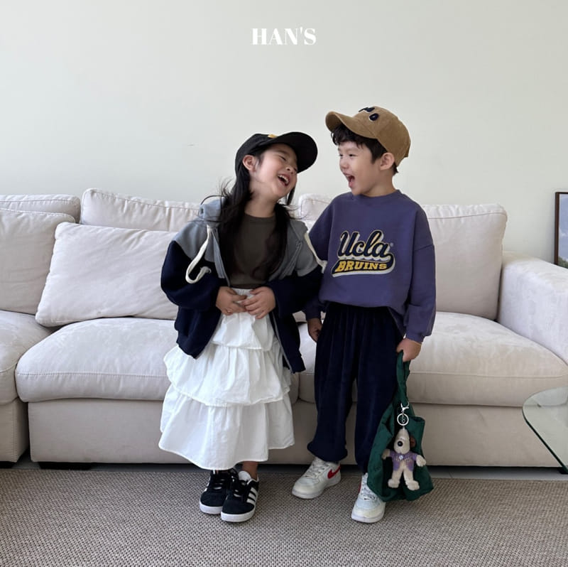 Han's - Korean Children Fashion - #toddlerclothing - Brus Sweatshirt - 6