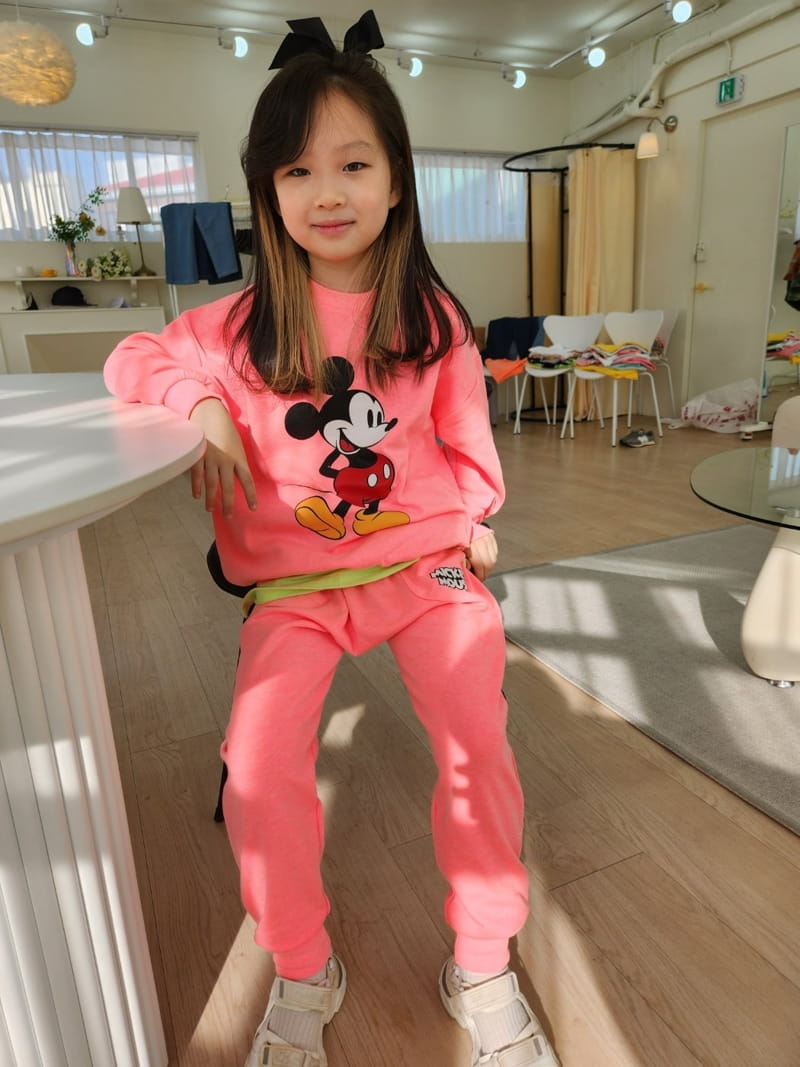 Heart Baby - Korean Children Fashion - #childofig - Neon M Top Bottom Set - 11