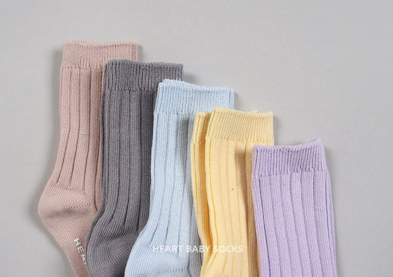 Heart Baby - Korean Children Fashion - #kidsshorts - Pastel Boodle Socks Set - 10