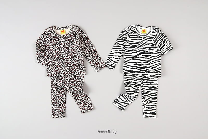 Heart Baby - Korean Children Fashion - #kidsstore - Leopard Easywear - 12