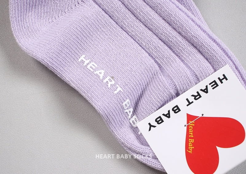 Heart Baby - Korean Children Fashion - #kidzfashiontrend - Pastel Boodle Socks Set - 12