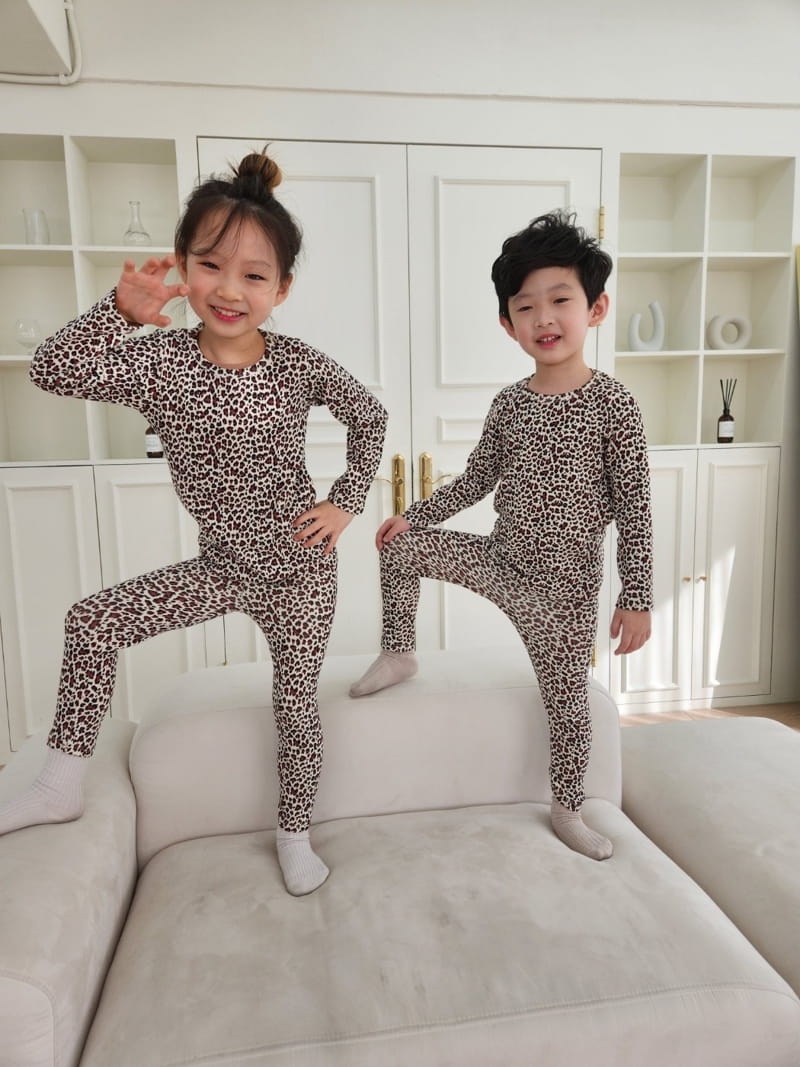 Heart Baby - Korean Children Fashion - #littlefashionista - Leopard Easywear