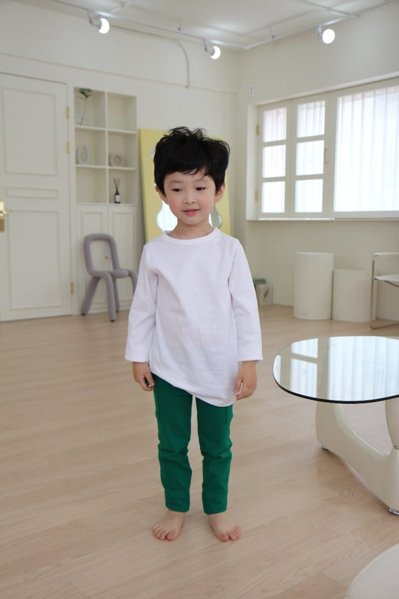 Heart Baby - Korean Children Fashion - #littlefashionista - Heart Color Tee - 7