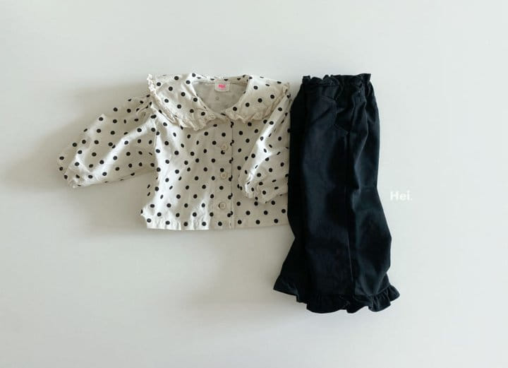 Hei - Korean Children Fashion - #childofig - Dot Blouse - 9