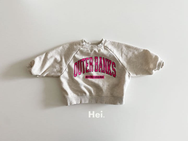 Hei - Korean Children Fashion - #childrensboutique - Pink Sweatsjort - 2
