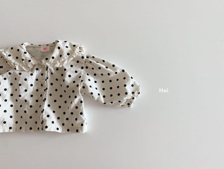 Hei - Korean Children Fashion - #designkidswear - Dot Blouse - 12