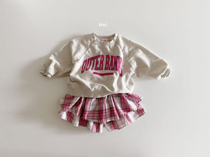 Hei - Korean Children Fashion - #designkidswear - Pink Sweatsjort - 3