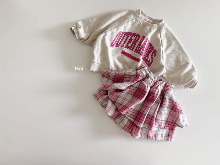 Hei - Korean Children Fashion - #designkidswear - Pink Sweatsjort - 4