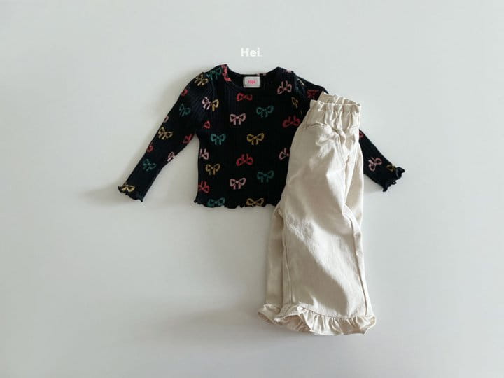 Hei - Korean Children Fashion - #discoveringself - Frill Pants - 4