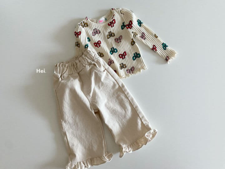 Hei - Korean Children Fashion - #kidsshorts - Frill Pants - 5