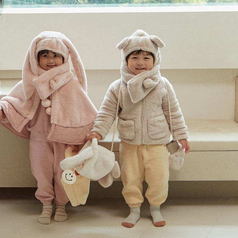 Here I Am - Korean Children Fashion - #childofig - Kinder Muffler - 3