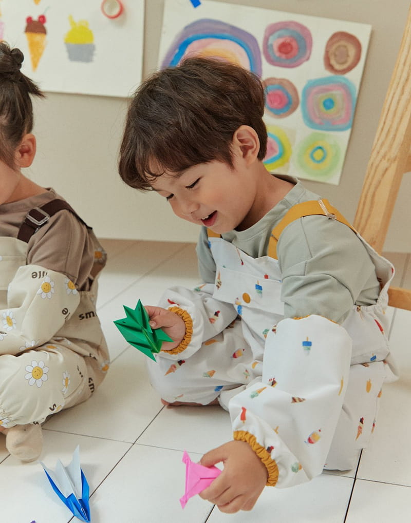 Here I Am - Korean Children Fashion - #childofig - Palet Overalls - 4