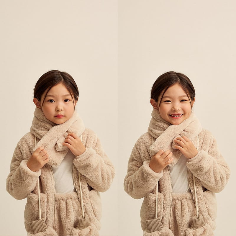 Here I Am - Korean Children Fashion - #kidsstore - Kinder Muffler - 9