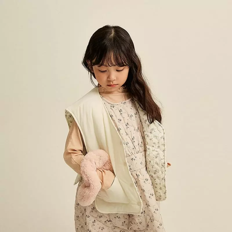 Here I Am - Korean Children Fashion - #magicofchildhood - Birdie Vest - 8