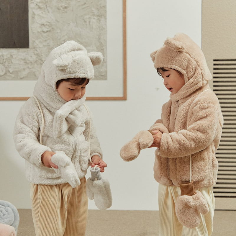 Here I Am - Korean Children Fashion - #stylishchildhood - Kinder Gloves  - 3