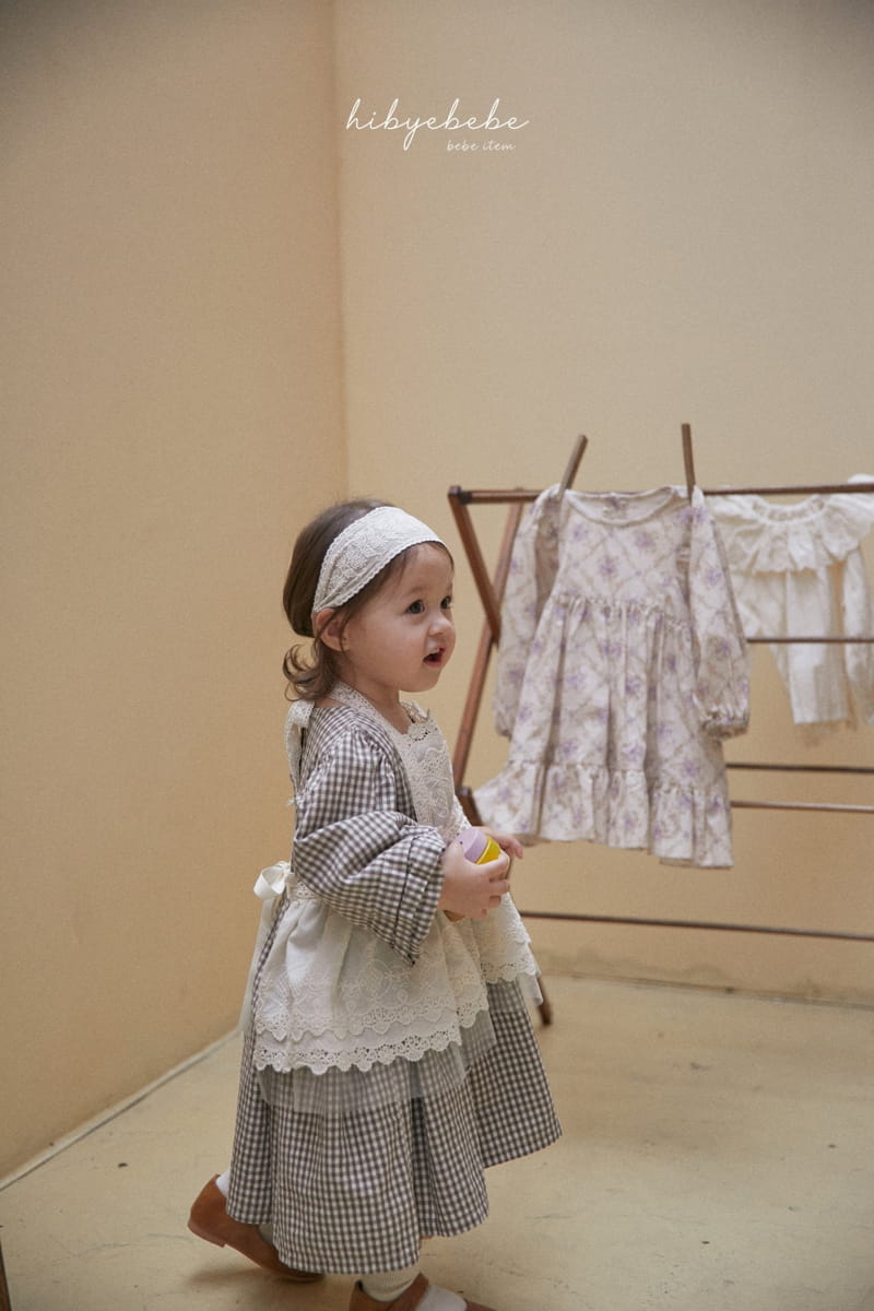 Hi Byebebe - Korean Baby Fashion - #babyboutiqueclothing - Bell Check One-piece - 12