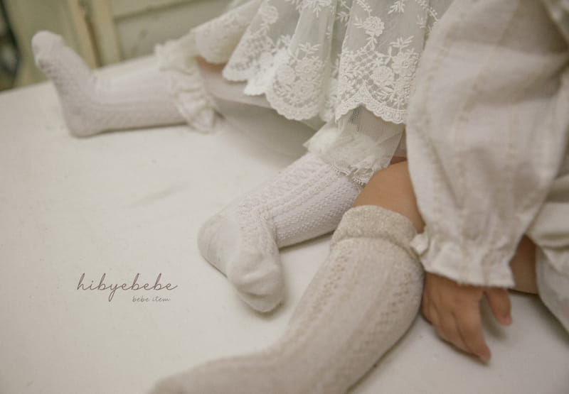Hi Byebebe - Korean Baby Fashion - #babyclothing - Bling Lace Socks Set - 12