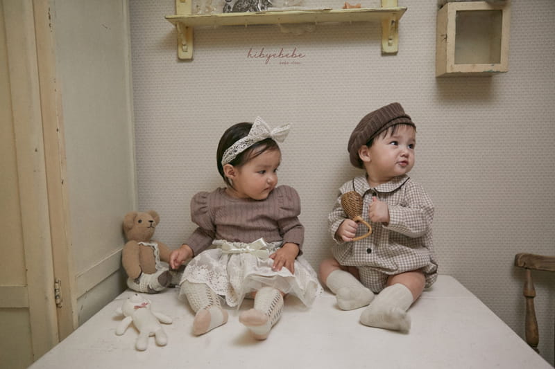 Hi Byebebe - Korean Baby Fashion - #babyfashion - Valentine Puff Tee - 5