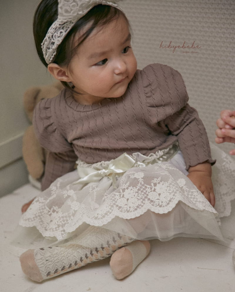 Hi Byebebe - Korean Baby Fashion - #babyfever - Valentine Puff Tee - 6