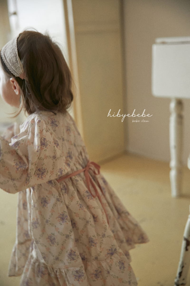 Hi Byebebe - Korean Baby Fashion - #babylifestyle - Floral Shirring One-piece - 7