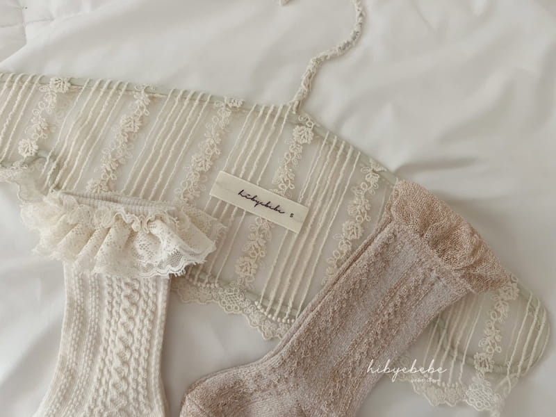 Hi Byebebe - Korean Baby Fashion - #babyootd - Bling Lace Socks Set - 3