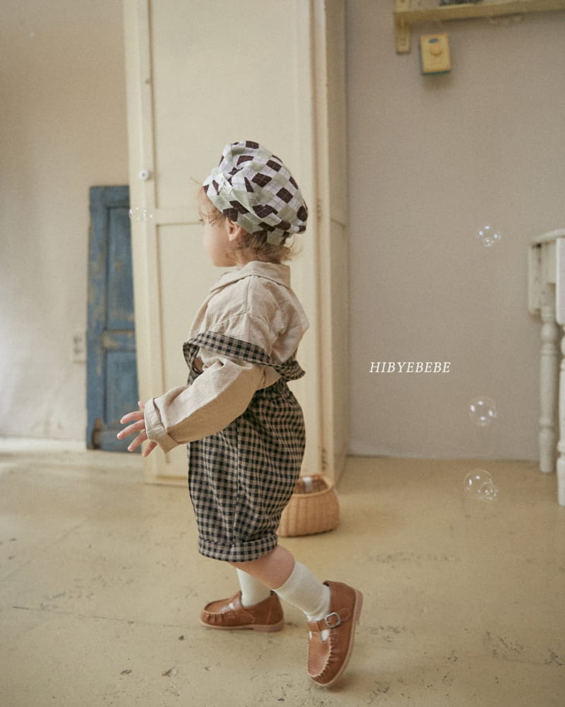 Hi Byebebe - Korean Baby Fashion - #babyoutfit - Bentley Shorts Dungarees - 3