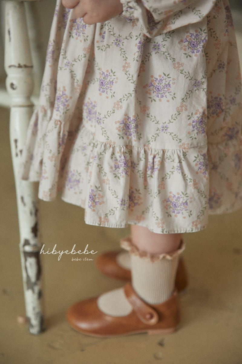 Hi Byebebe - Korean Baby Fashion - #babywear - Floral Shirring One-piece - 12