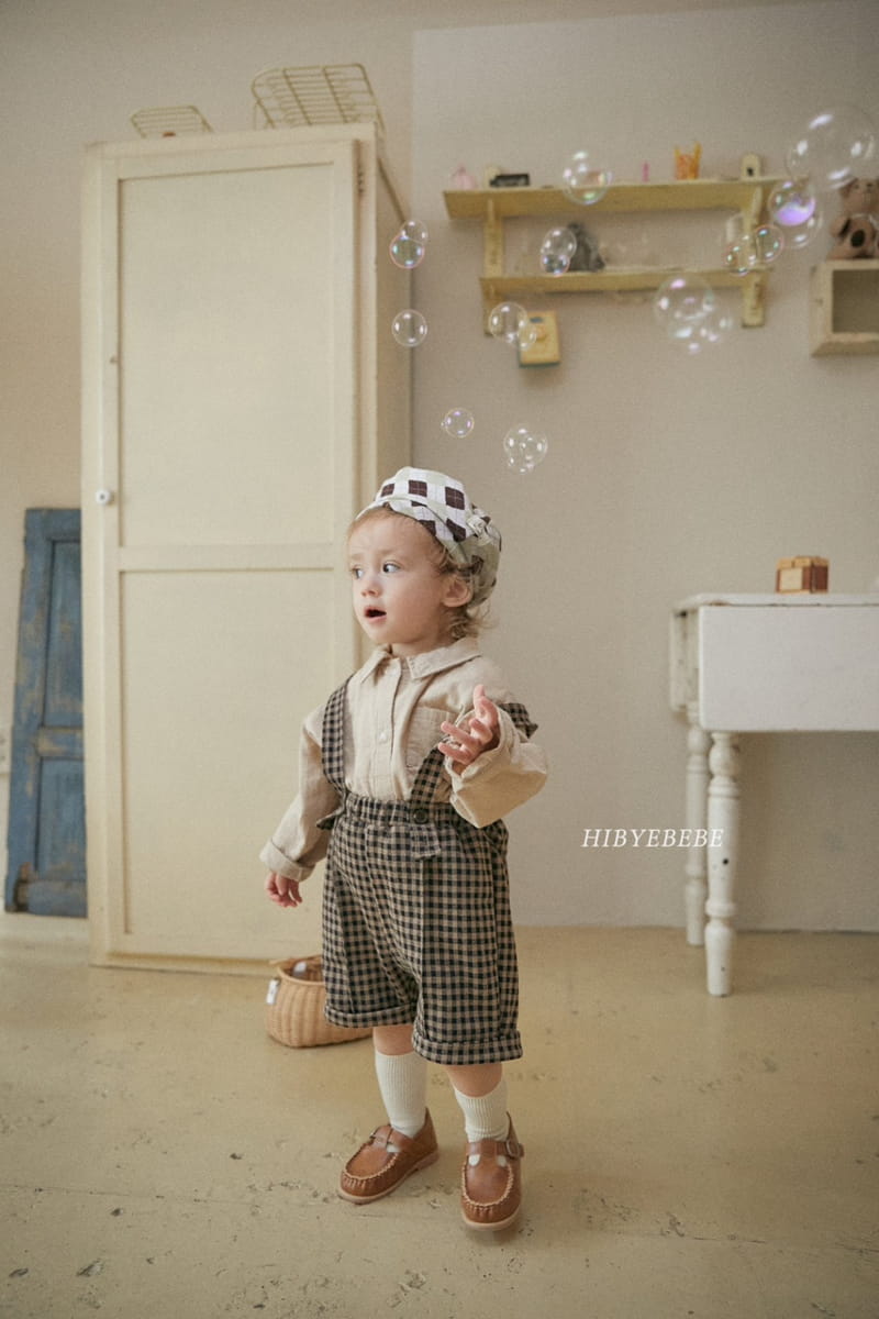 Hi Byebebe - Korean Baby Fashion - #babyoutfit - Bentley Shorts Dungarees - 4