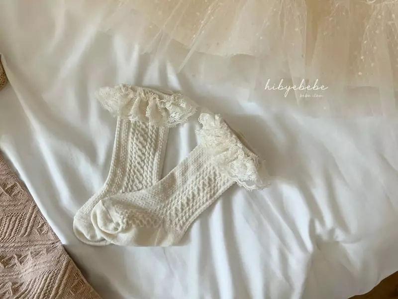 Hi Byebebe - Korean Baby Fashion - #onlinebabyboutique - Bling Lace Socks Set - 7
