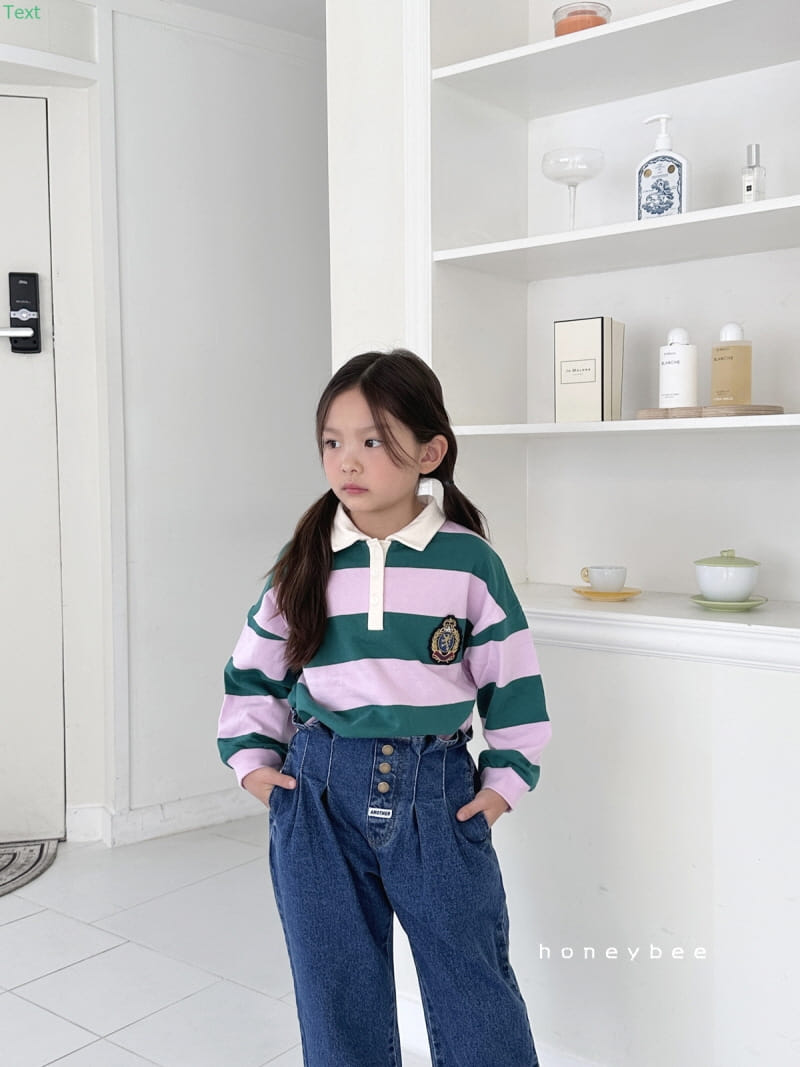 Honeybee - Korean Children Fashion - #Kfashion4kids - Button Jeans - 7